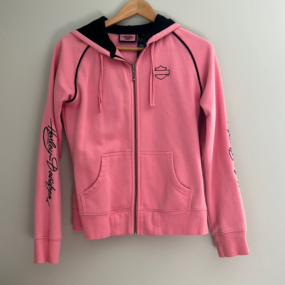 Pink Harley Davidson Sweatshirt